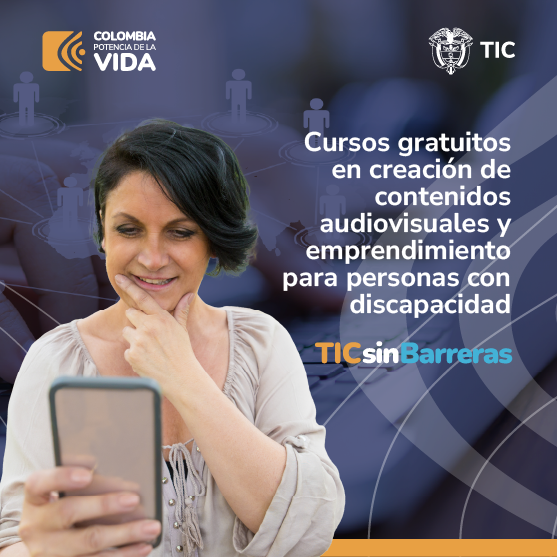 Cursos gratuitos en TIC sin barreras